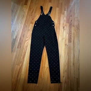 WEWOREWHAT
Basic Crystal-Embellished Overalls xs
